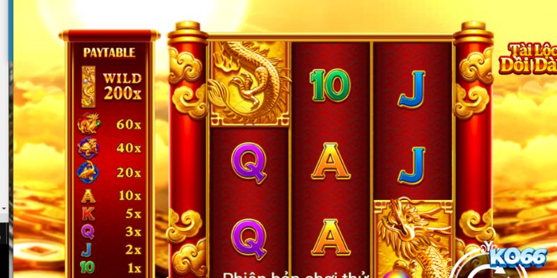 Các thuật ngữ chỉ có tại Slot game 